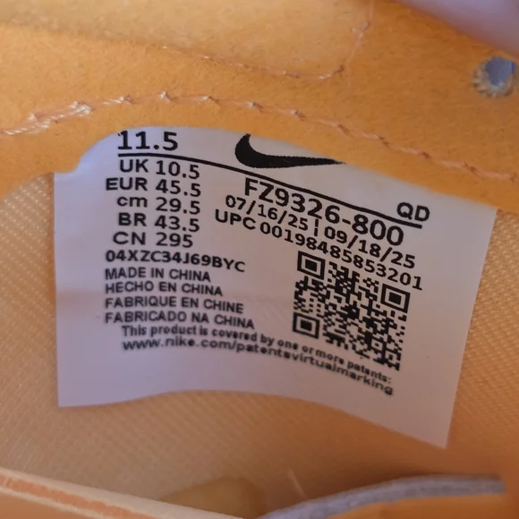 Nike Mens Air Zoom LJ Elite Long Jump Burst Yellow Track Shoe FZ9326-800 Sz 11.5 - Picture 10 of 10